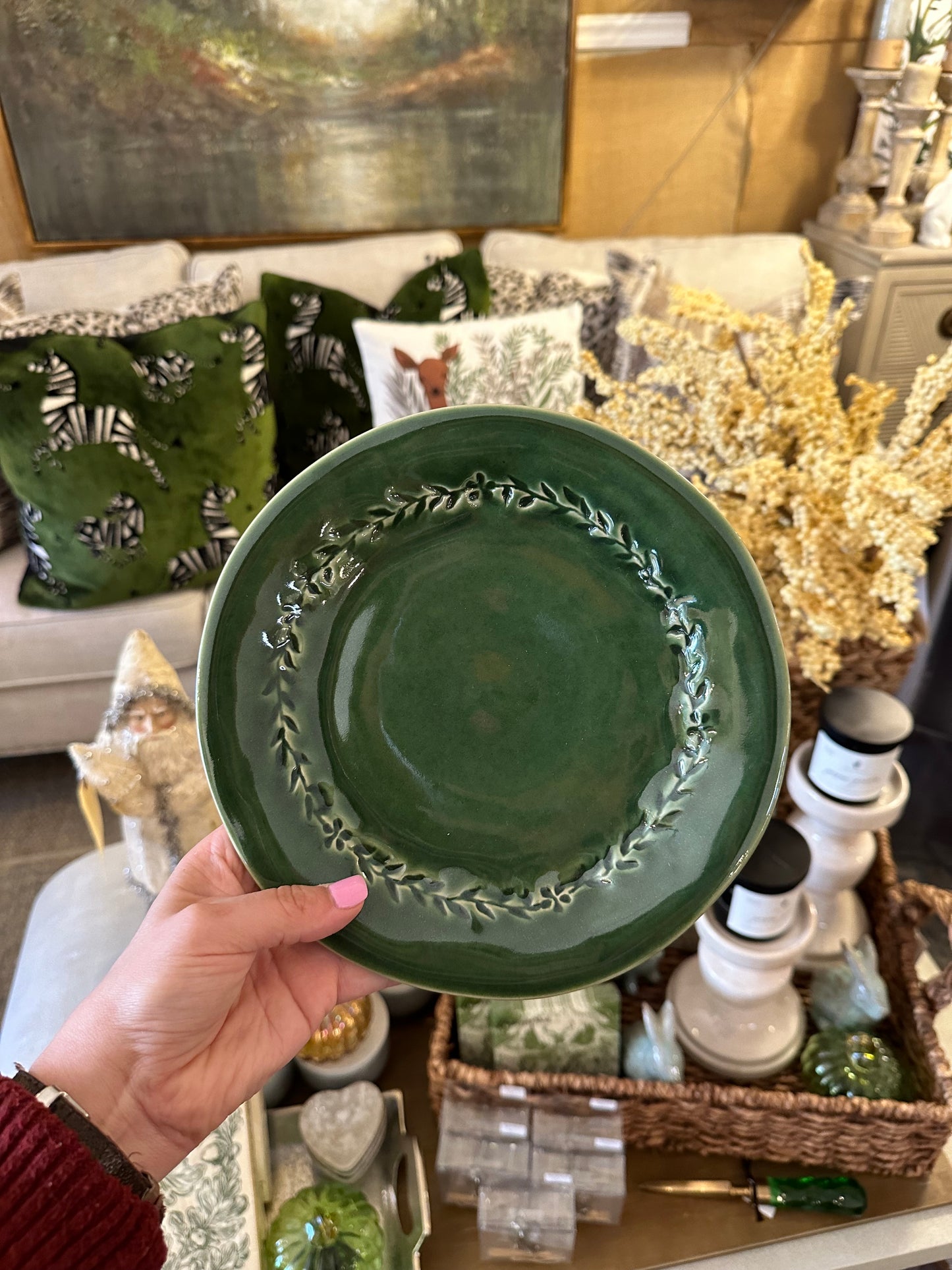 Beatriz Ball - Green Leaf Salad Plates