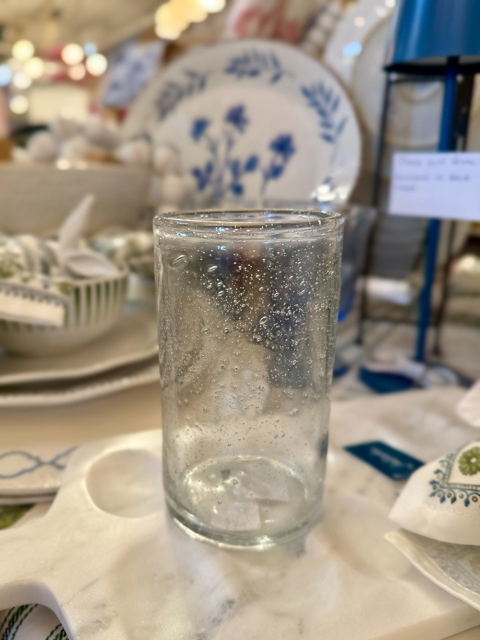 TAG Bubble Glass Tumbler