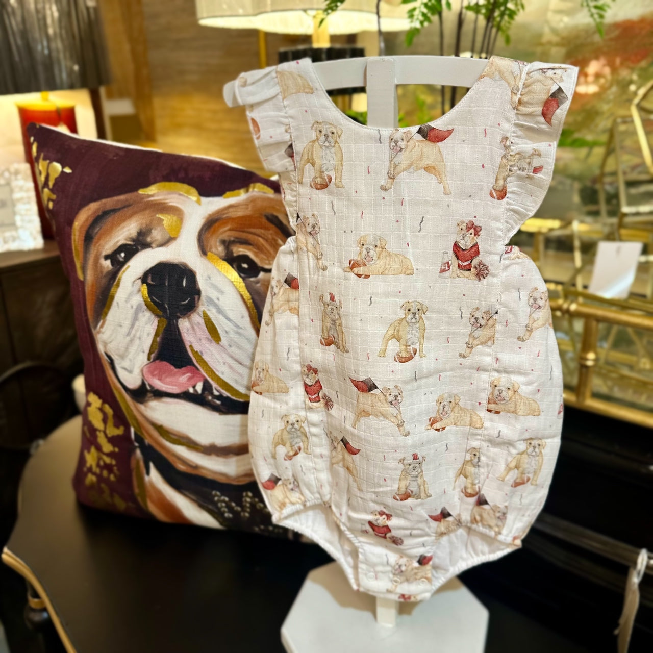 Mississippi State Bulldogs Sunsuit - Size 12-18M