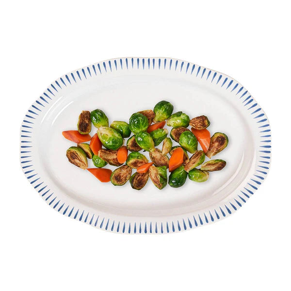 Sitio Stripe 17" Serving Tray