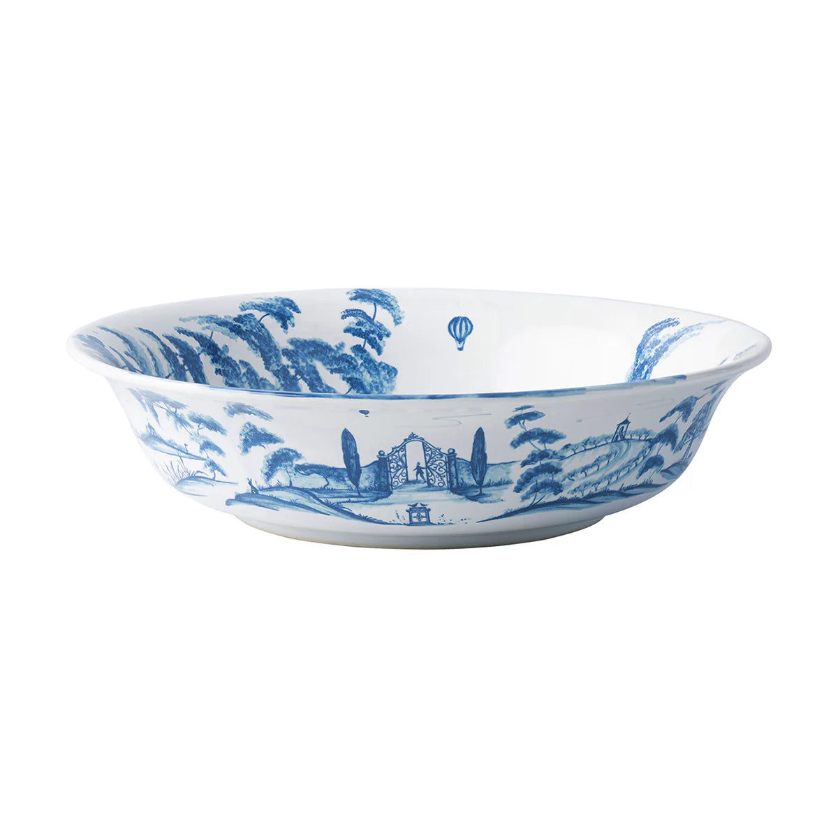 Blue + White Country Estates 10' Serving Bowl