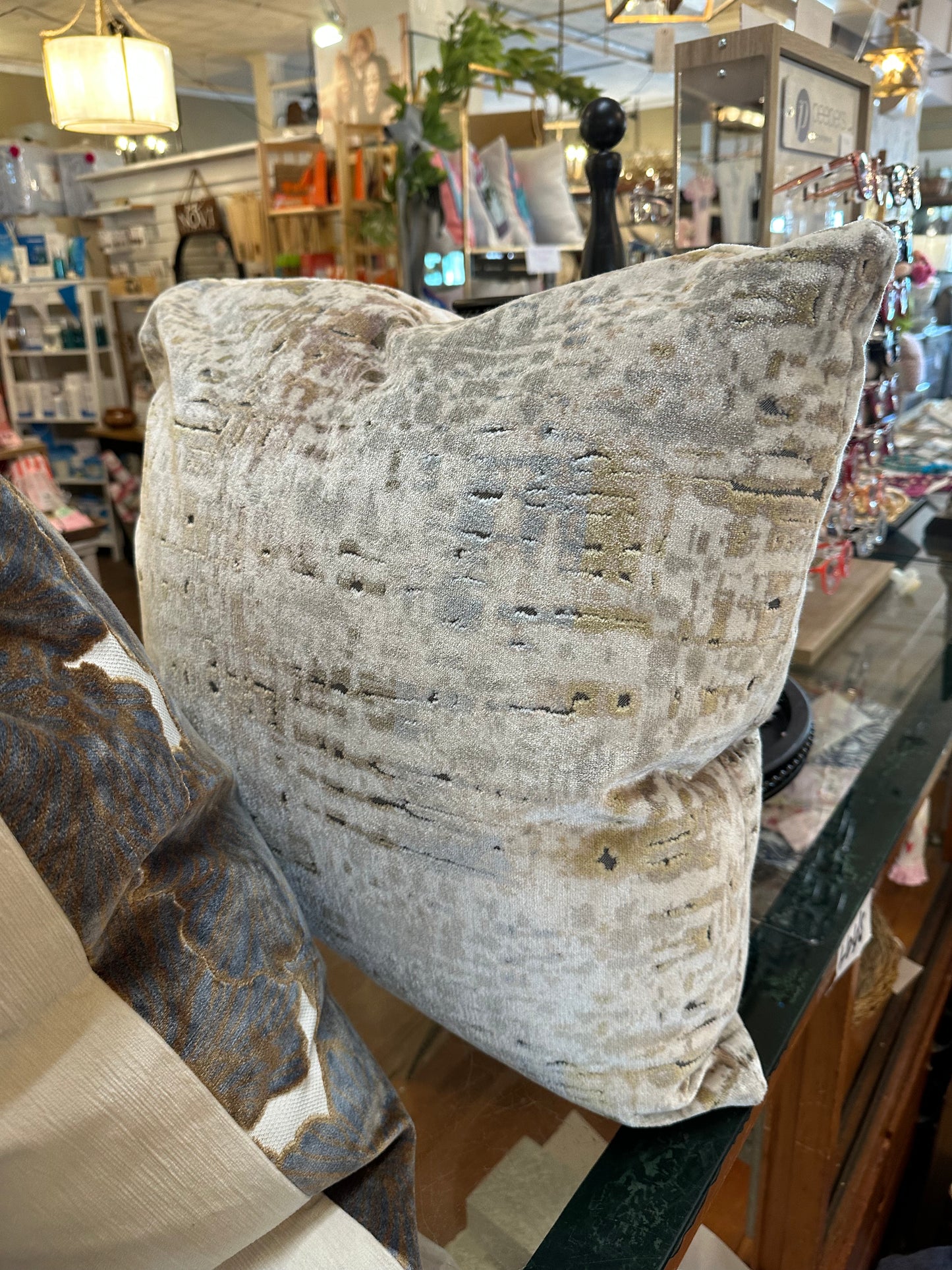 Cream Mulit Color Pillow