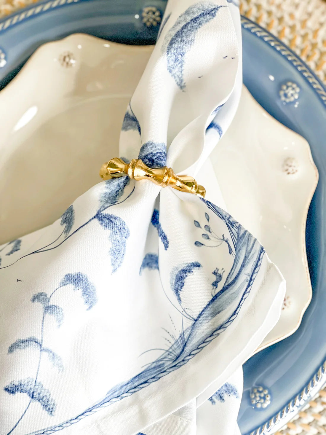 Blue + White Country Estates Napkins