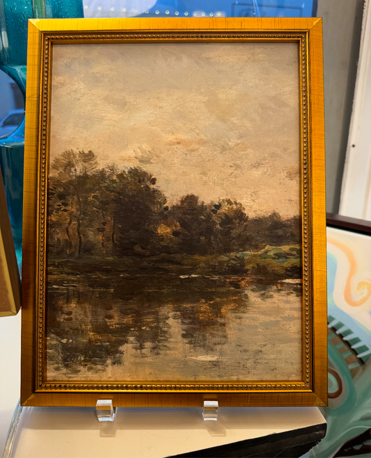 Lake Scene Painting: 8x10