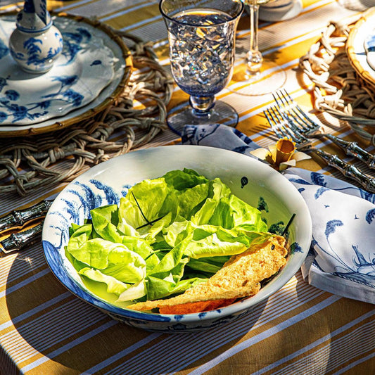 Blue + White Country Estates 10' Serving Bowl