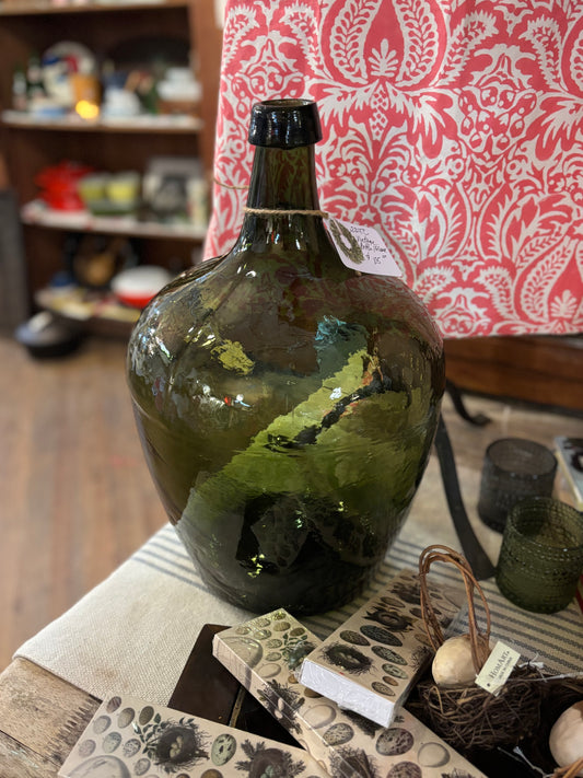 Large Green Bottle/Vase