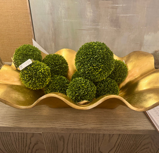 Rectangle Gold Bowl