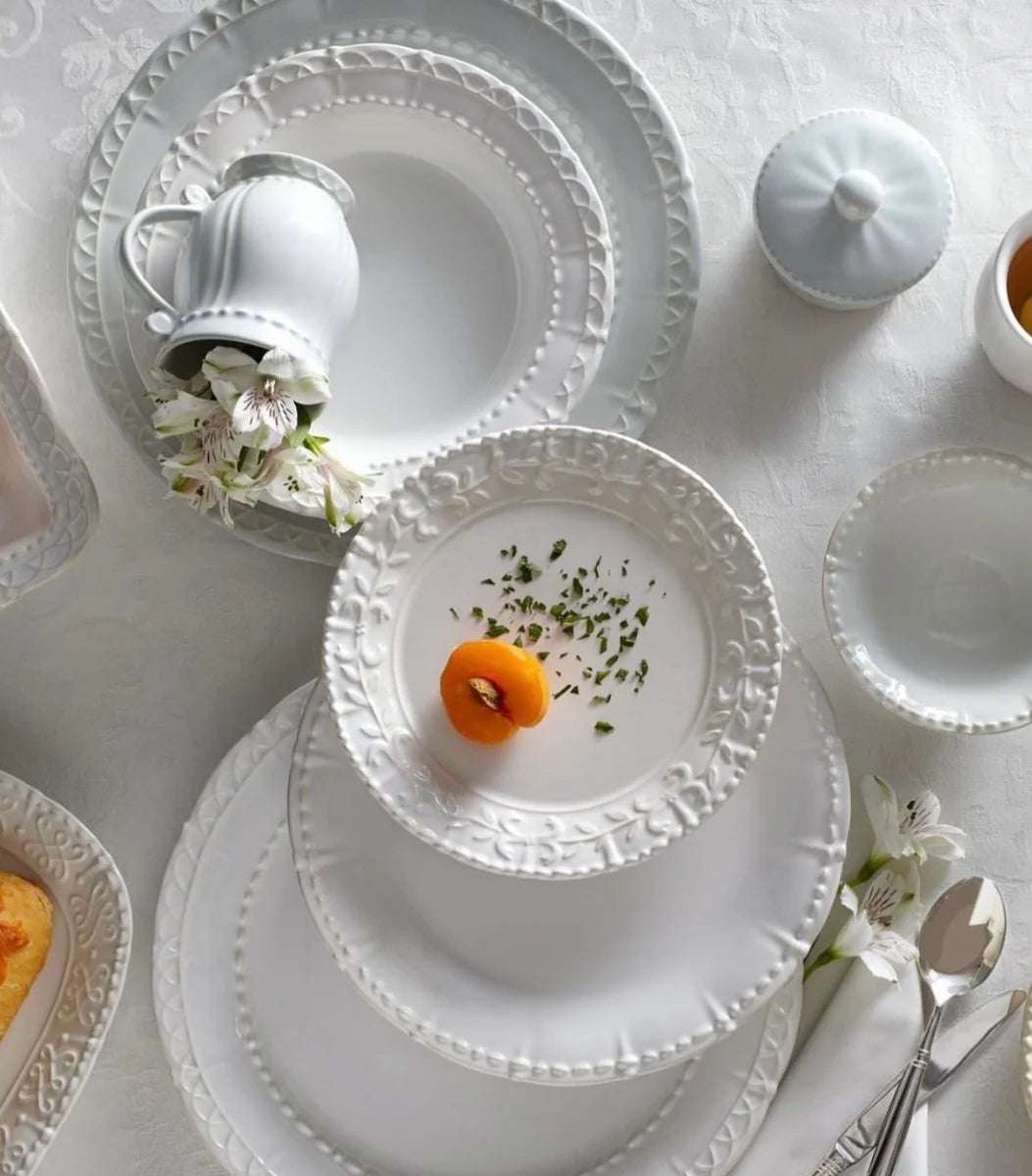 Historia Paperwhite Place Setting