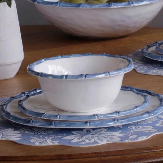 Blue Bamboo Cereal Bowl
