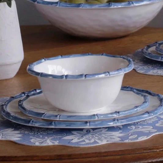 Blue Bamboo Cereal Bowl