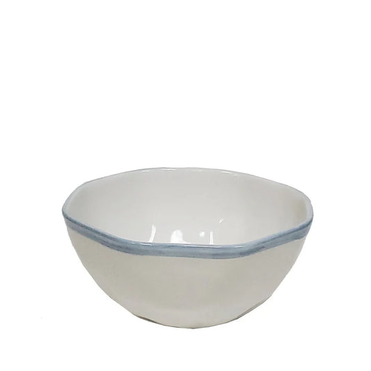 Blue Stripe Cereal Bowl