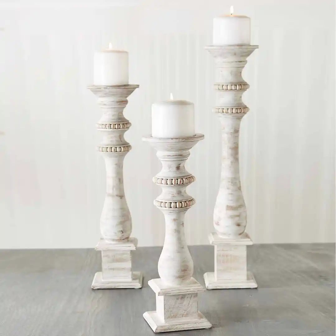 Mud Pie Pillar Candle Holder