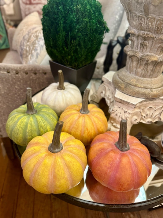 Assorted Color Pumpkins