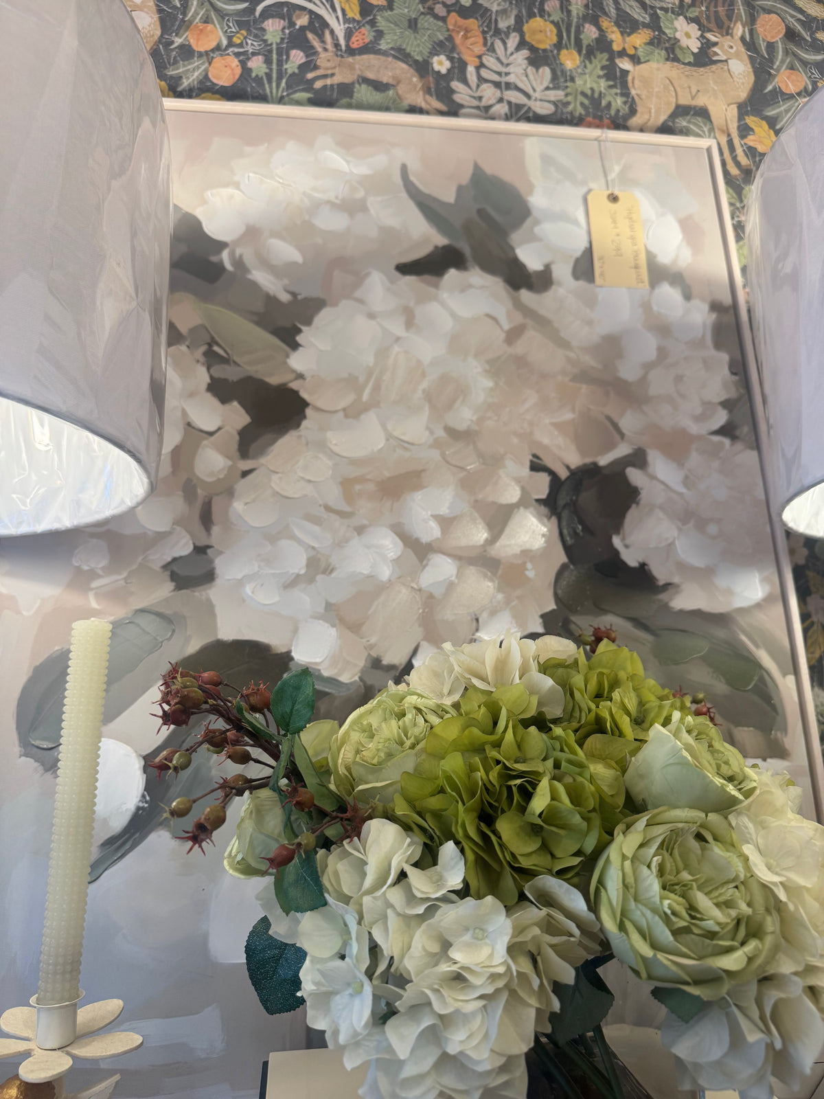 Hydrangea Bouquet Painting