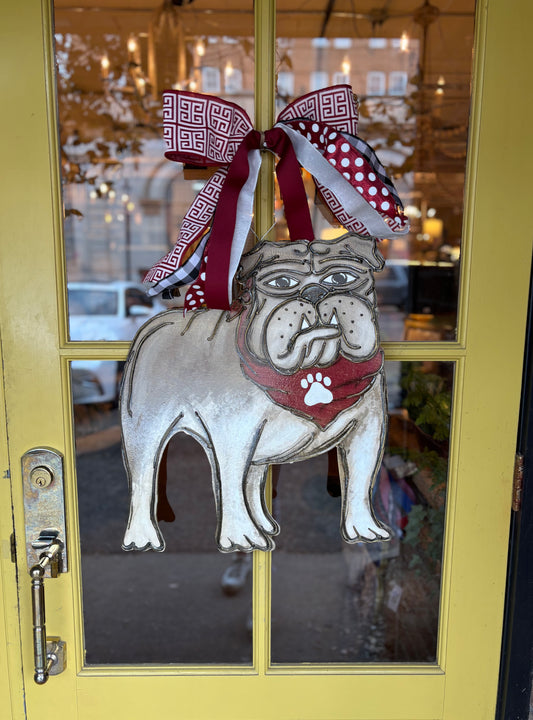 J. Julep MS State Bulldog Door Hanger