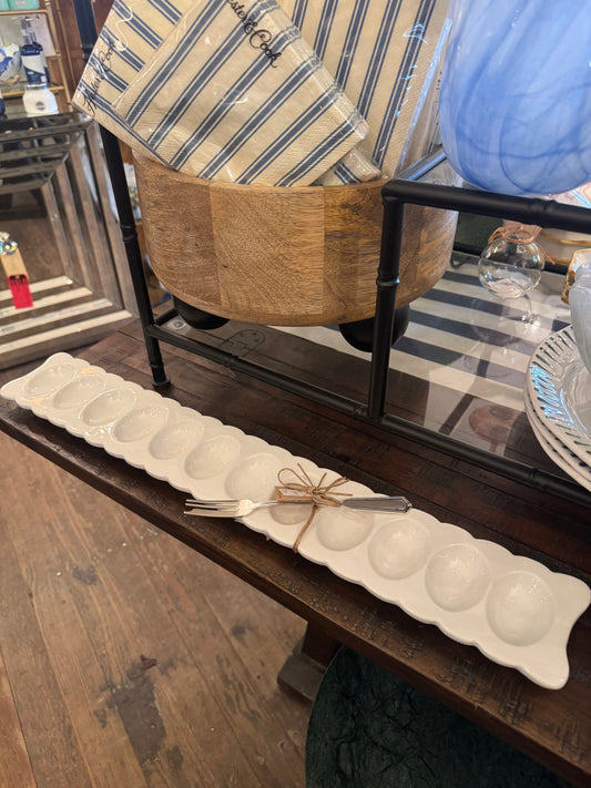 Long Deviled Egg Tray