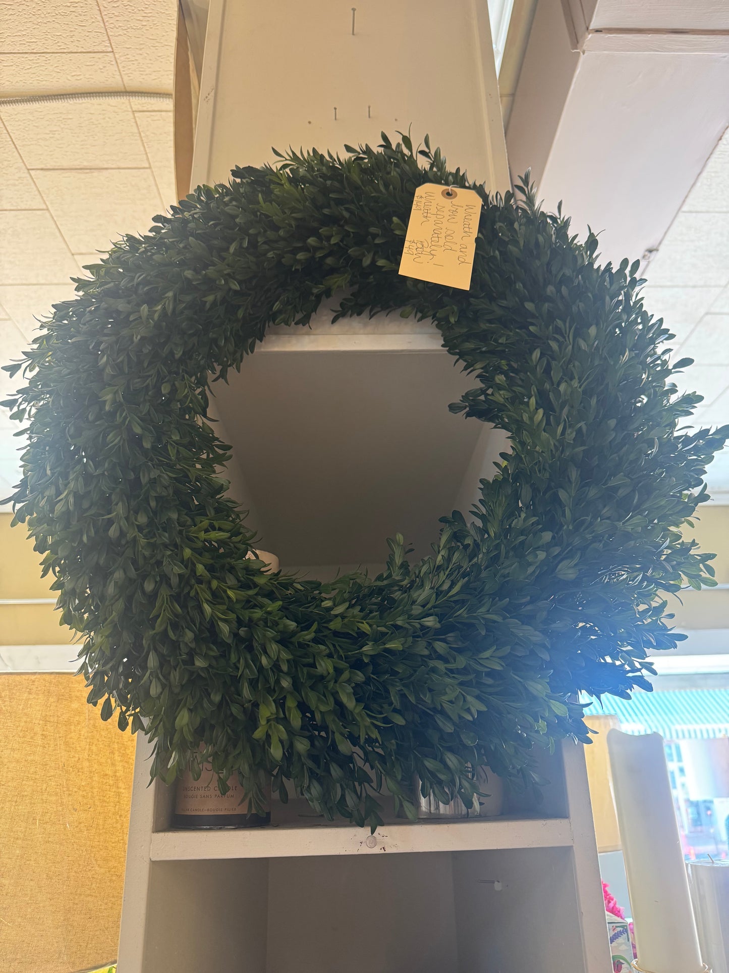 Round Boxwood Wreath