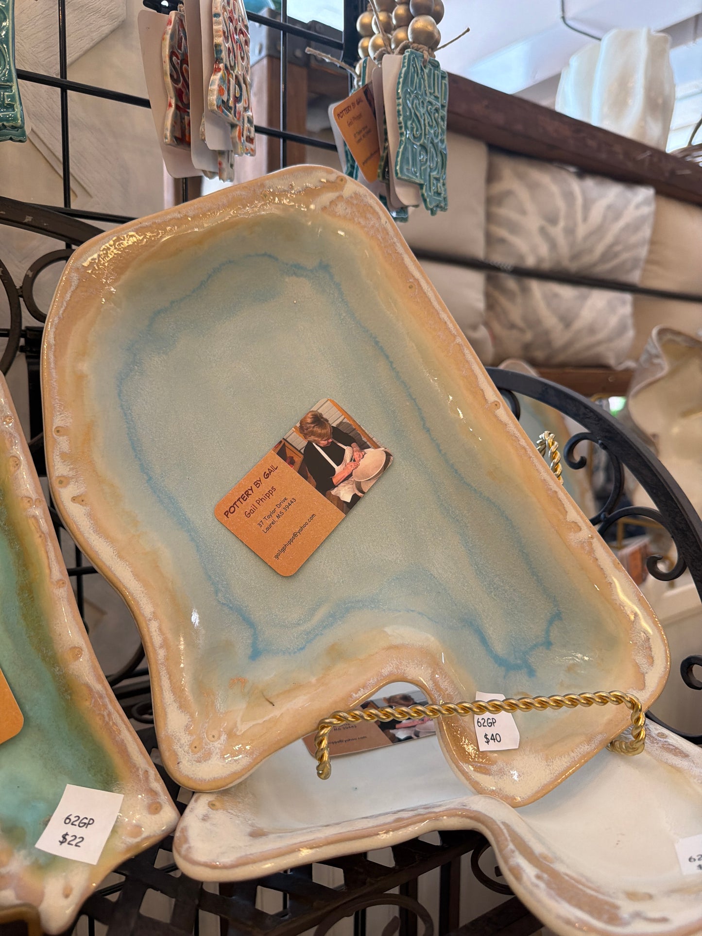 Mississippi Pottery Tray/Bowl