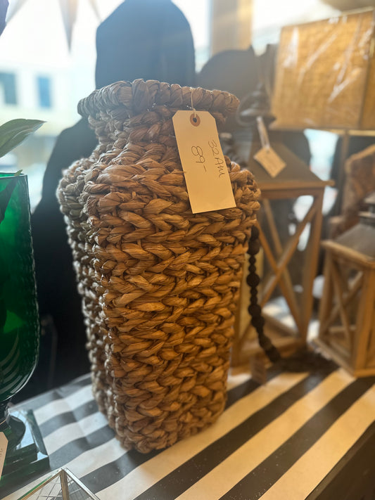 Rattan Vase