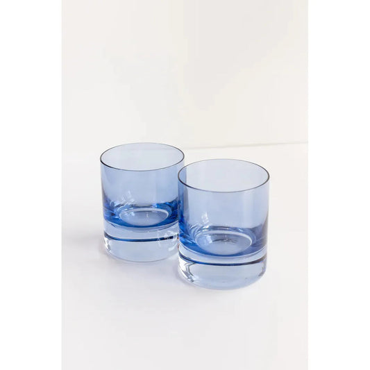 Estelle Rock Glasses - Cobalt