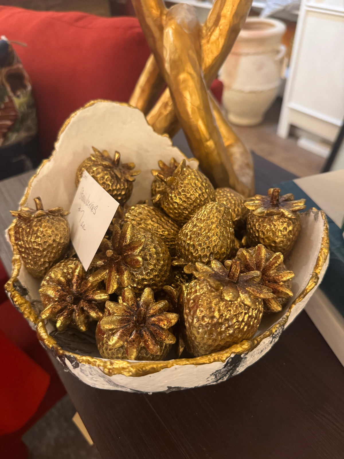 Small Gold Strawberries