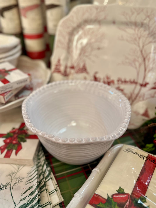 White Dotted Bowl