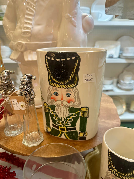 Vietri Nutcracker Utensil Holder