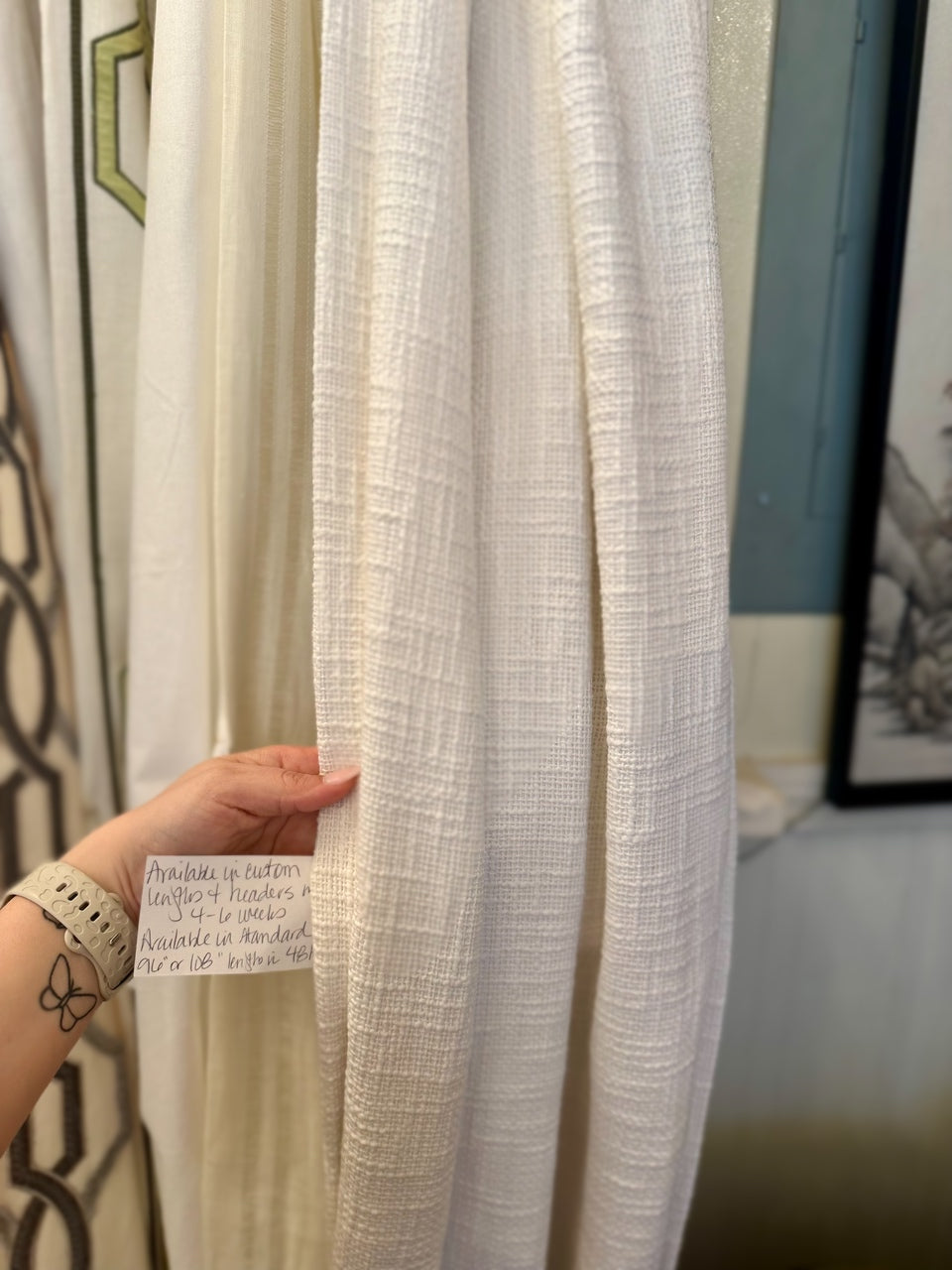 Linen Cotton Drapes: Madison 50x96