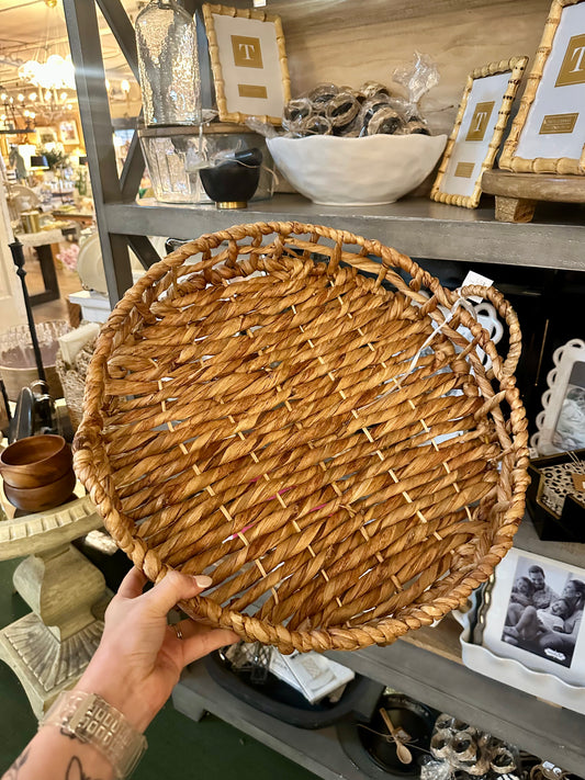 Rattan Basket Tray