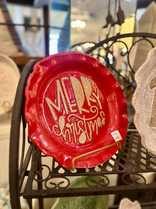 Red Bowl "Merry Christmas"