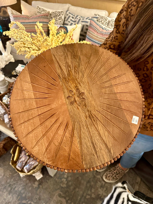 Wooden Bead Lazy Susan