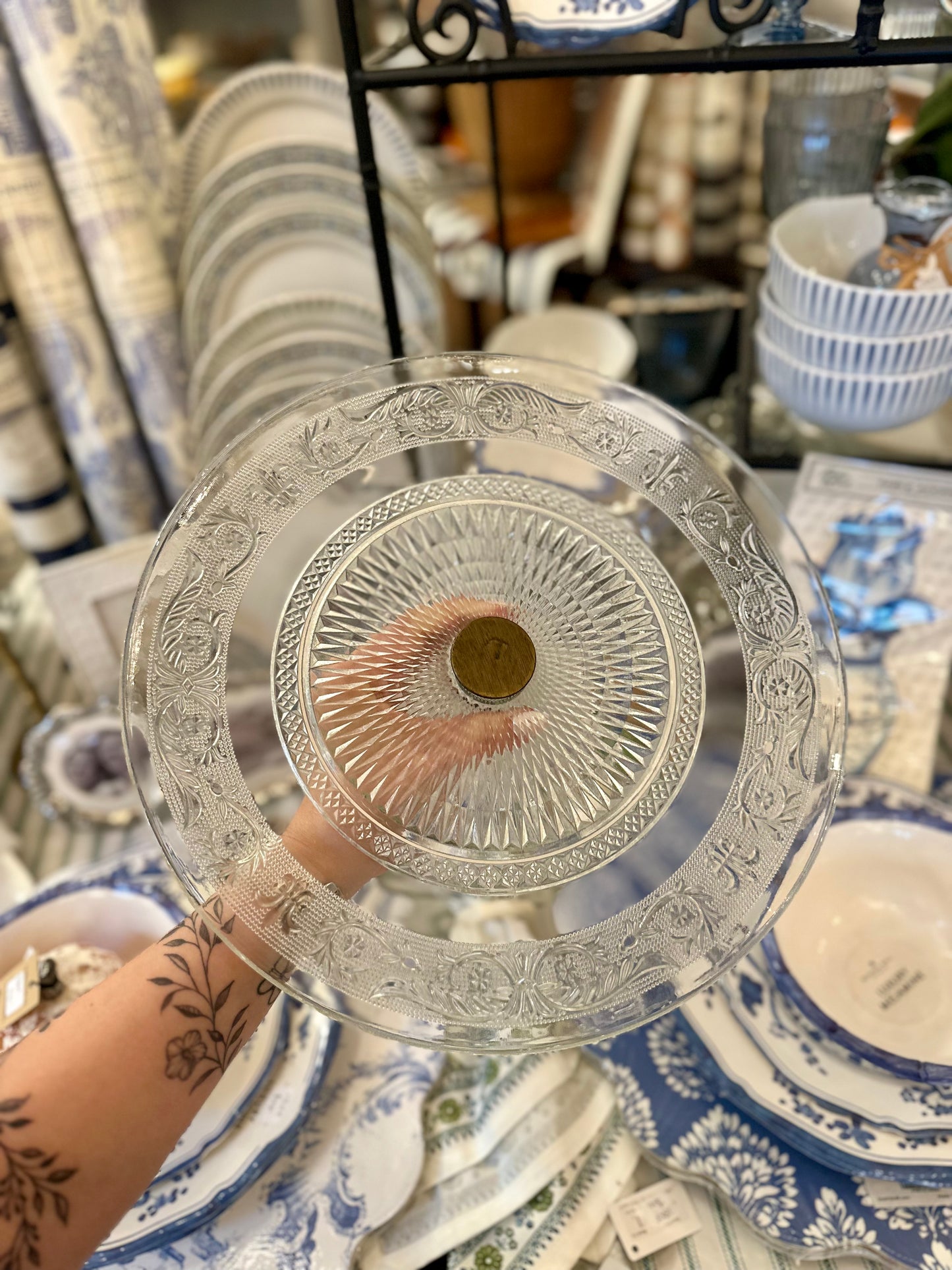 Glass Cake Stand
