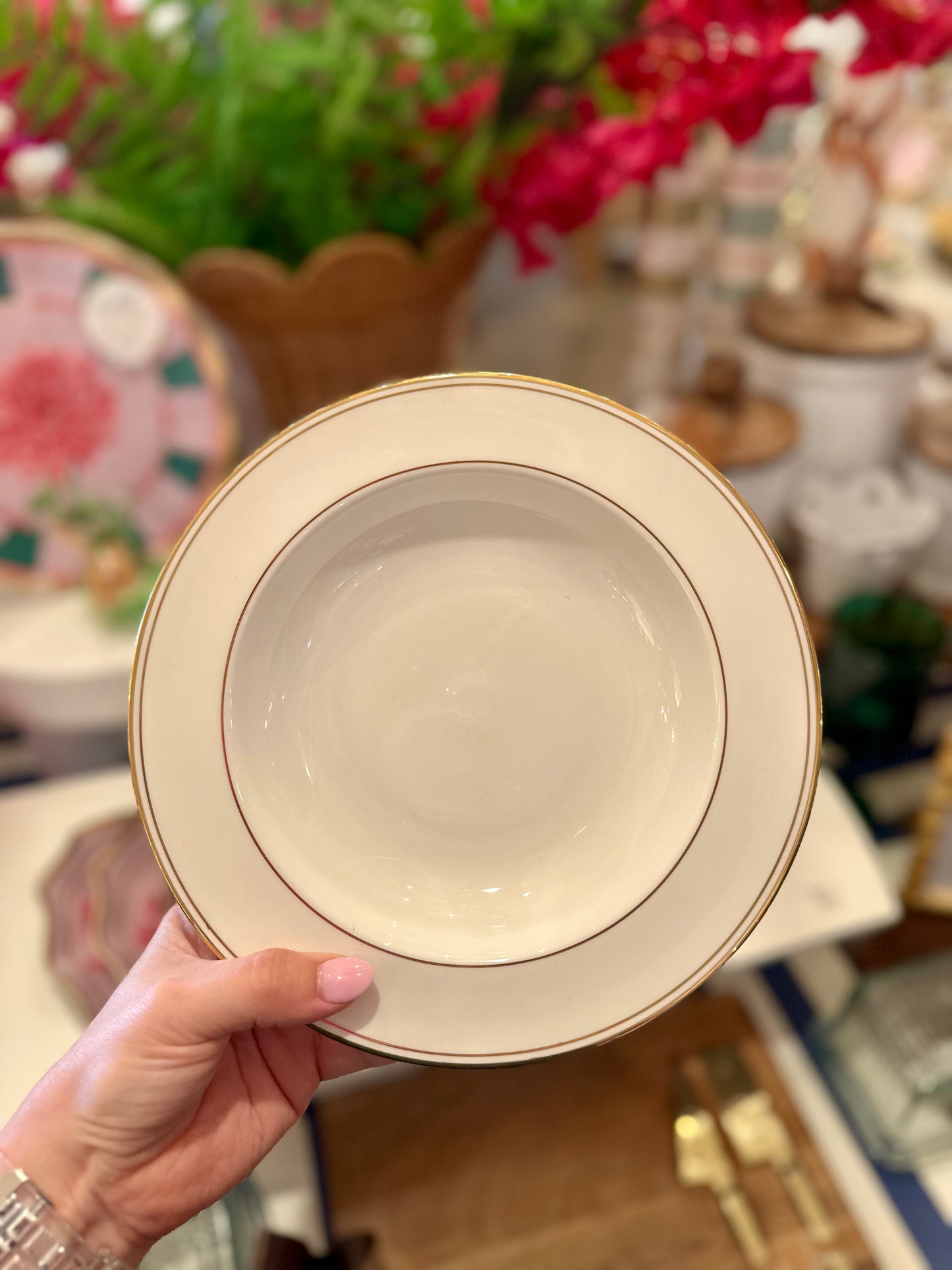 Lenox Federal Gold Rimmed Bowl