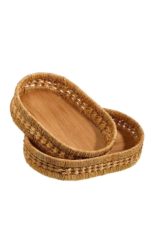 Large Oval Wicker Basket