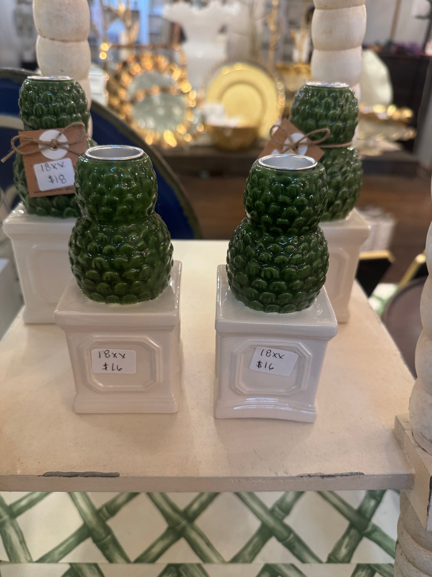 Topiary Candlestick