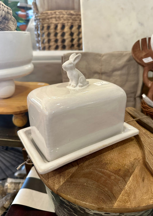 Bunny Butter Dish