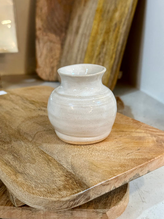 White Bud Vase - 12TL